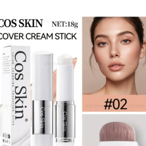 SOLD Cos Skin Color Changing Foundation Stick - #02 Natural - Picture 7 of 7